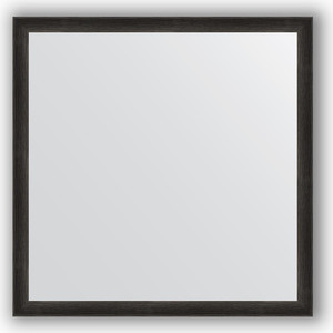 Зеркало в багетной раме Evoform Definite 70x70 см, черный дуб 37 мм (BY 0665)