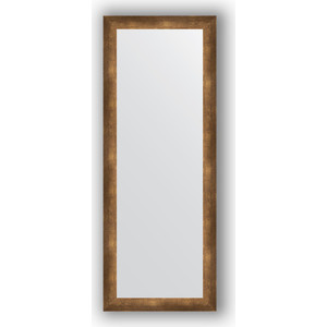 фото Зеркало в багетной раме поворотное evoform definite 56x146 см, состаренная бронза 66 мм (by 1075)