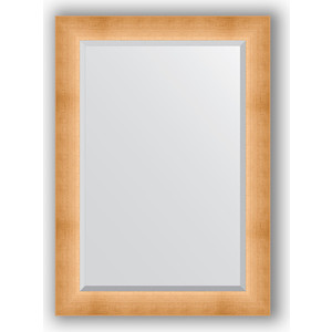 фото Зеркало с фацетом в багетной раме поворотное evoform exclusive 76x106 см, травленое золото 87 мм (by 1201)