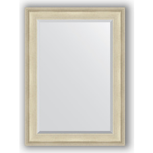 фото Зеркало с фацетом в багетной раме поворотное evoform exclusive 78x108 см, травленое серебро 95 мм (by 1296)