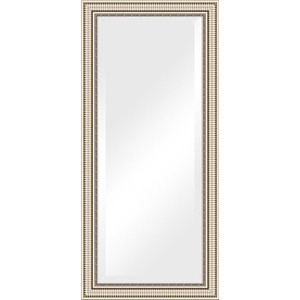 фото Зеркало с фацетом в багетной раме поворотное evoform exclusive 77x167 см, серебряный акведук 93 мм (by 1308)