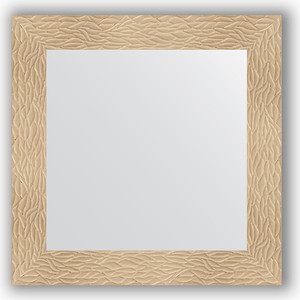 фото Зеркало в багетной раме evoform definite 70x70 см, золотые дюны 90 мм (by 3149)