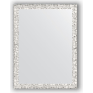 Зеркало в багетной раме поворотное Evoform Definite 61x81 см, чеканка белая 46 мм (BY 3162)