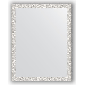 фото Зеркало в багетной раме поворотное evoform definite 71x91 см, чеканка белая 46 мм (by 3258)