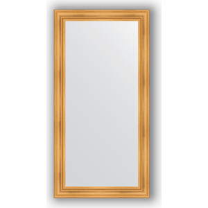 Зеркало в багетной раме поворотное Evoform Definite 82x162 см, травленое золото 99 мм (BY 3347)