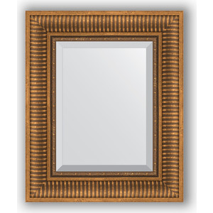 фото Зеркало с фацетом в багетной раме evoform exclusive 47x57 см, бронзовый акведук 93 мм (by 3362)