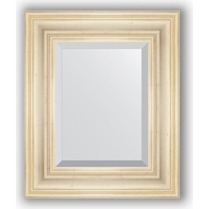 Зеркало с фацетом в багетной раме Evoform Exclusive 49x59 см, травленое серебро 99 мм (BY 3367)