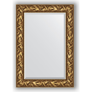 фото Зеркало с фацетом в багетной раме поворотное evoform exclusive 69x99 см, византия золото 99 мм (by 3441)