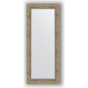фото Зеркало с фацетом в багетной раме поворотное evoform exclusive 60x145 см, виньетка античное серебро 85 мм (by 3539)