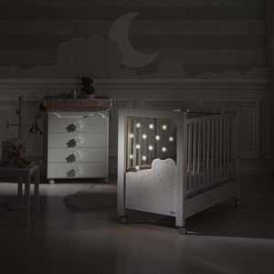 

Кроватка Micuna Dolce Luce Relax Plus 120х60 white/grey, Dolce Luce Relax Plus 120х60 white/grey