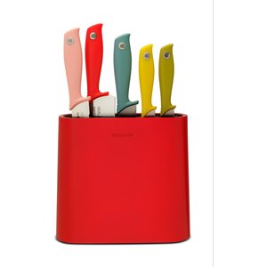 фото Подставка для ножей brabantia tasty colours (108129)
