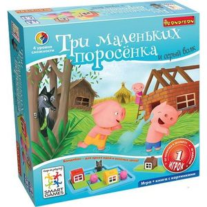 

Логическая игра Bondibon Три маленьких поросёнка арт SG 019 RU, Три маленьких поросёнка арт SG 019 RU