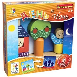 

Логическая игра Bondibon День и Ночь арт SG 033 RU, День и Ночь арт SG 033 RU