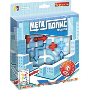 

Логическая игра Bondibon Мегаполис- GPS пазл арт SG 470 RU, Мегаполис- GPS пазл арт SG 470 RU