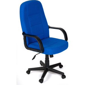 Кресло TetChair СН747 ткань, синий, 2601 компьютерное кресло tetchair кресло racer gt new кож зам ткань металлик синий 36 10