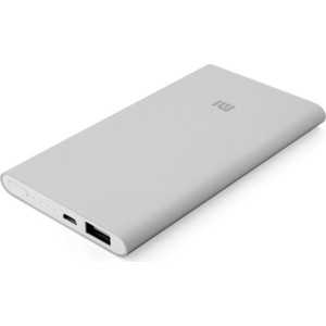 фото Внешний аккумулятор xiaomi mi power bank 5000mah (silver)