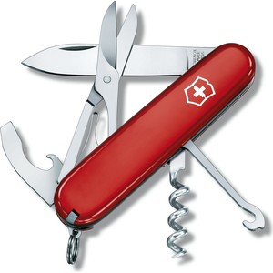 

Нож перочинный Victorinox Compact 1.3405 (91мм 15 функций, красный), Compact 1.3405 (91мм 15 функций, красный)