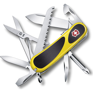 

Нож перочинный Victorinox EvoGrip S18 2.4913.SC8 (85мм, 15 функций, жёлто-чёрный), EvoGrip S18 2.4913.SC8 (85мм, 15 функций, жёлто-чёрный)