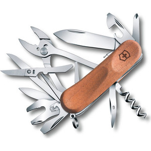 

Нож перочинный Victorinox EvoWood S557 (2.5221.S63) коричневый 19 функций, сталь(дерево, EvoWood S557 (2.5221.S63) коричневый 19 функций, сталь(дерево