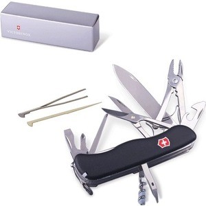 

Нож перочинный Victorinox WorkChamp 0.9064.3 (с фиксатором лезвия, 21 функция, черный), WorkChamp 0.9064.3 (с фиксатором лезвия, 21 функция, черный)