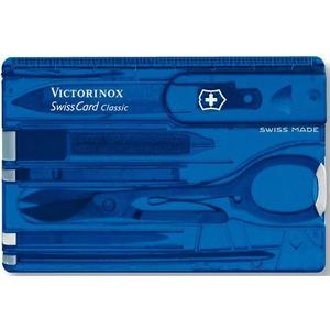 

Швейцарская карта Victorinox SwissCard Sapphire 0.7122.T2 (10 функций, полупрозрачный, синий), SwissCard Sapphire 0.7122.T2 (10 функций, полупрозрачный, синий)