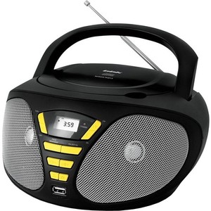 

Магнитола BBK BX180U black/yellow, BX180U black/yellow