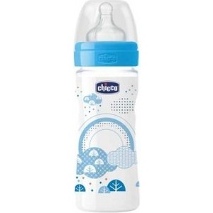 

Бутылочка Chicco Well-being Boy 2 мес.+, сил.соска, средн. поток, РР, 250 мл 310205114, Well-being Boy 2 мес.+, сил.соска, средн. поток, РР, 250 мл 310205114