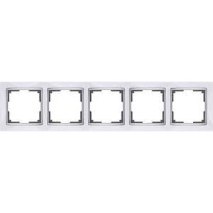 все цены на Рамка Werkel Snabb белая WL03-Frame-05-white онлайн