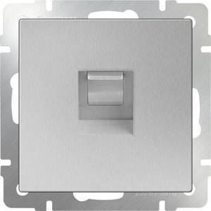 

Телефонная розетка RJ-11 Werkel серебряный WL06-RJ-11, серебряный WL06-RJ-11