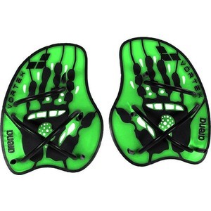 фото Лопатки для плавания arena vortex evolution hand paddle (зеленые l)