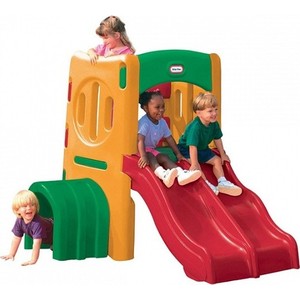 

Little Tikes Игровой комплекс с двойной горкой, Игровой комплекс с двойной горкой