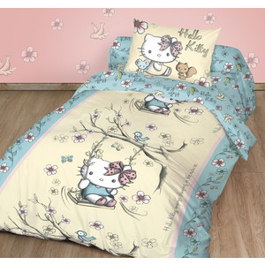 

Детское постельное белье Hello Kitty Китти Качели с наволочкой 50x70 (198164), Китти Качели с наволочкой 50x70 (198164)