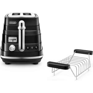 все цены на Тостер DeLonghi CTA 2103.BK онлайн