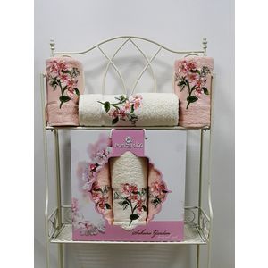 

Набор из 3 полотенец Merzuka Sakura garden (50х80-2/70х130) (9048 пудра), Sakura garden (50х80-2/70х130) (9048 пудра)