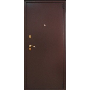 Дверь металлическая Гардиан серии ДС 1 2100х980 правая 56-422-12 медный антик
