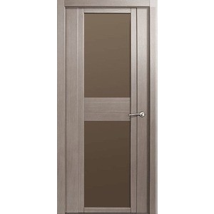 Дверь MILYANA Qdo-D остекленная 2000х800 шпон Дуб грейвуд
