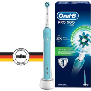 Электрическая зубная щетка Braun Oral-B Professional Clean professional care 500 голубой
