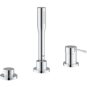 фото Смеситель на борт ванны grohe essence new на 3 отверстия, для монтажного комплекта 29037 (19976001)