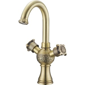 

Смеситель для раковины ZorG Antic (A 2007U-BR) бронза, Antic (A 2007U-BR) бронза