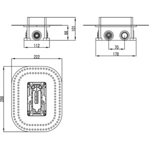 Механизм для ванны Ravak R-box Multi RB 071.50 (X070074) от Техпорт