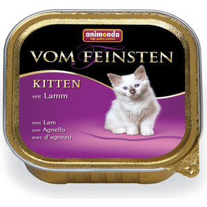 Консервы Animonda Vom Feinsten Kitten с ягненком для котят 100г (83453)