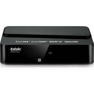 

Тюнер DVB-T2 BBK SMP001HDT2 black, SMP001HDT2 black