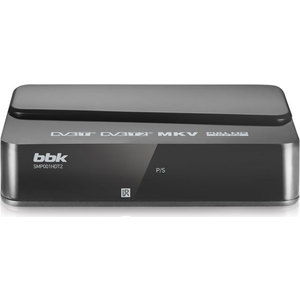 

Тюнер DVB-T2 BBK SMP001HDT2 dark grey, SMP001HDT2 dark grey
