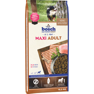 фото Сухой корм bosch petfood adult maxi для взрослых собак крупных пород 15кг