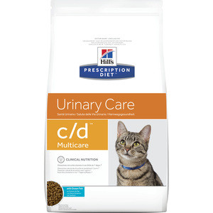 фото Сухой корм hill's prescription diet c/d urinare care milticare with ocean fish с рыбой диета при профилактике мкб для кошек 1,5кг (9184)