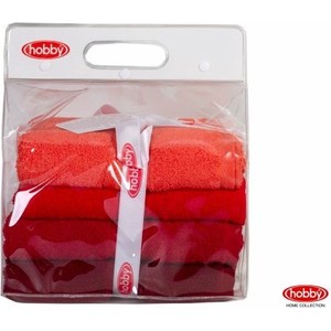 

Набор из 4 полотенец Hobby home collection Rainbow 50x90 см 4 штуки красный (1501001196), Rainbow 50x90 см 4 штуки красный (1501001196)