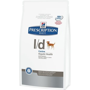 фото Сухой корм hill's prescription diet l/d canine hepatic health диета при лечении заболеваний печени для собак 5кг (7339)