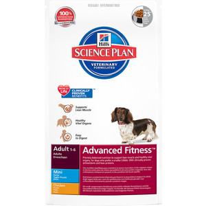 

Сухой корм Hill's Science Plan Advanced Fitness Adult Mini with Chicken с курицей для собак мелких пород 7кг (3271), Science Plan Advanced Fitness Adult Mini with Chicken с курицей для собак мелких пород 7кг (3271)