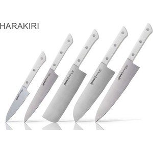 фото Набор ножей 5 предметов samura harakiri (shr-0250w)