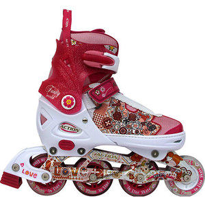 

Коньки роликовые раздвижные Action PW-300 р. 29-32, PW-300 р. 29-32